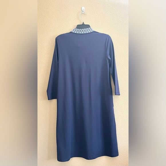 NWT J. McLaughlin Navy Carmine Dress w/ Pockets - Picture 6 of 12